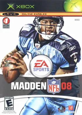 Madden NFL 08 (USA) box cover front